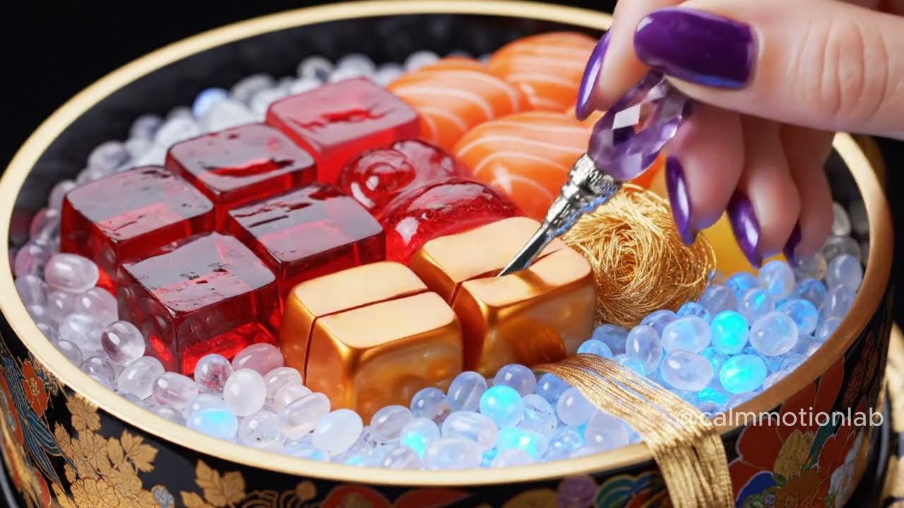 Slicing Elegant Japanese Cuisine | ODDLY SATISFYING VISUAL ASMR