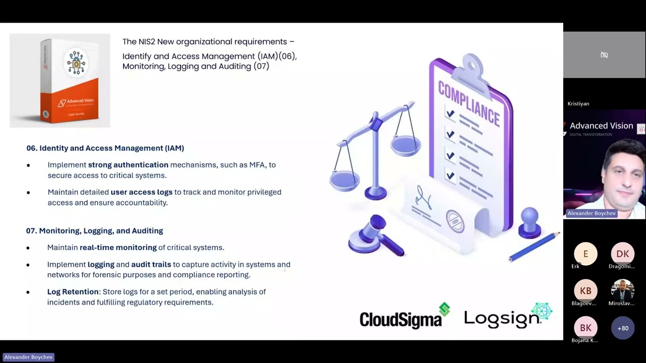 Navigating the NIS2 directive Key changes, compliance strategies with CloudSigma & Logsign