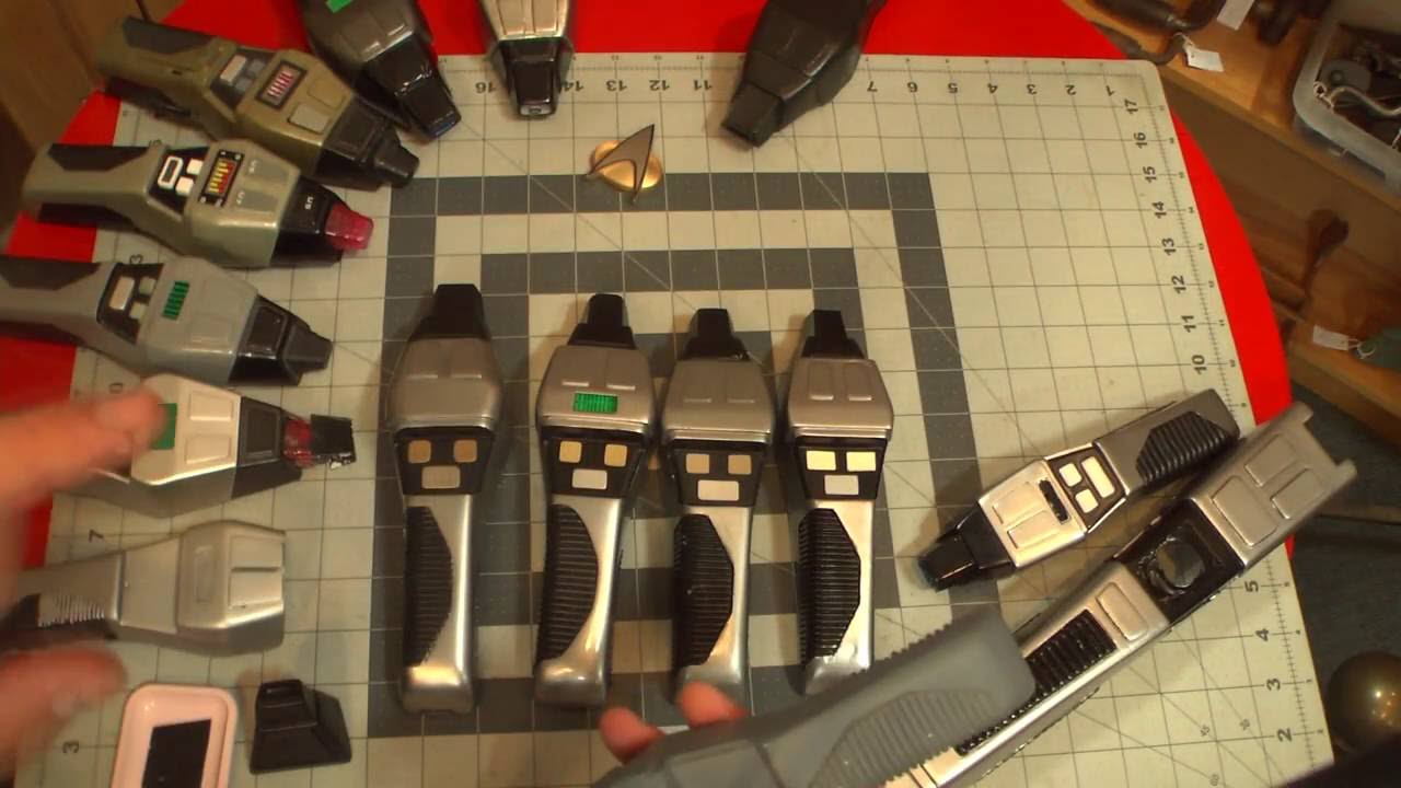 Propdate #4 Cobra Phasers Starchwreck Models and Props