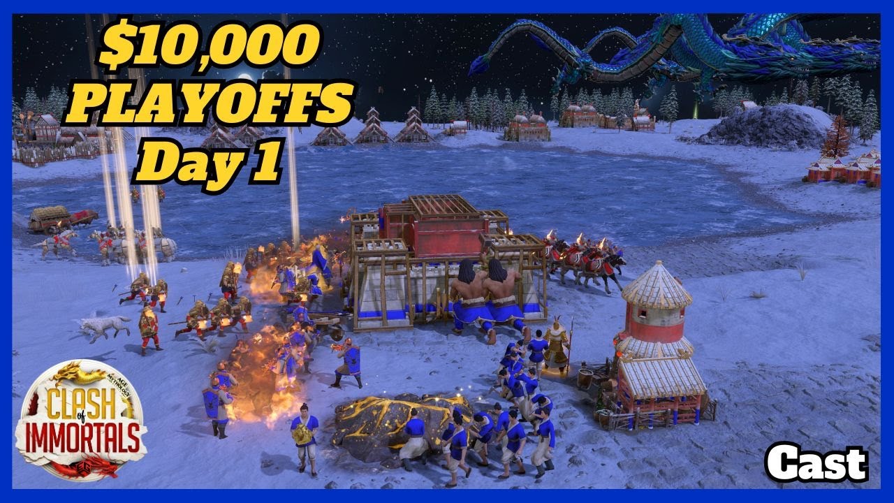 Full Day 1 Clash of Immortals Main Event Playoffs $10000