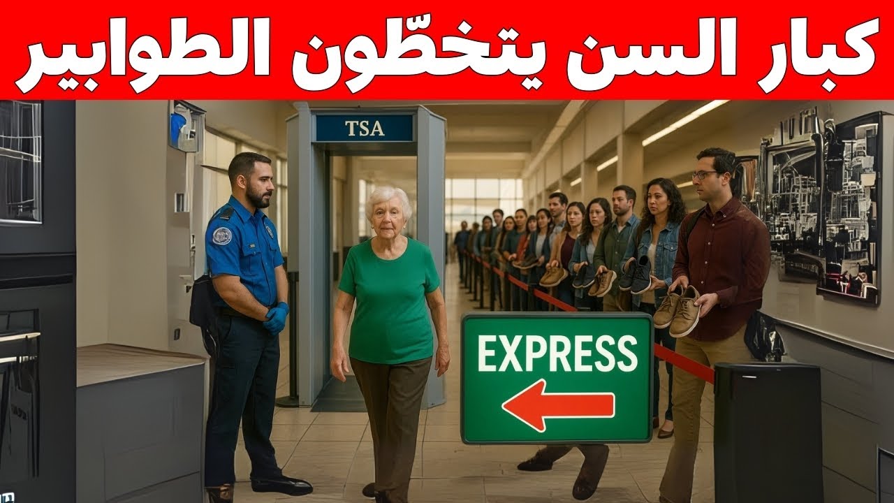 أسرار المطارات التي لا يعرفها المسنون! 7 مميزات ستغير طريقة سفرك بعد الستين.