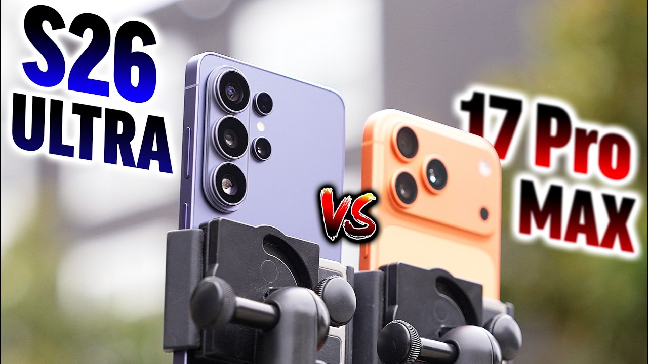 S26 Ultra vs 17 Pro Max ULTIMATE Camera BATTLE!