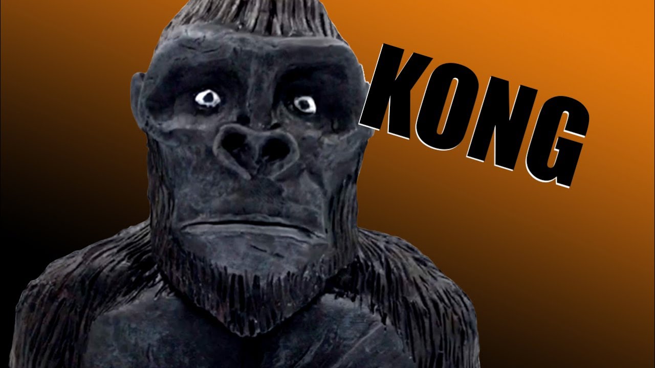 Making kong 2021, polymer clay.