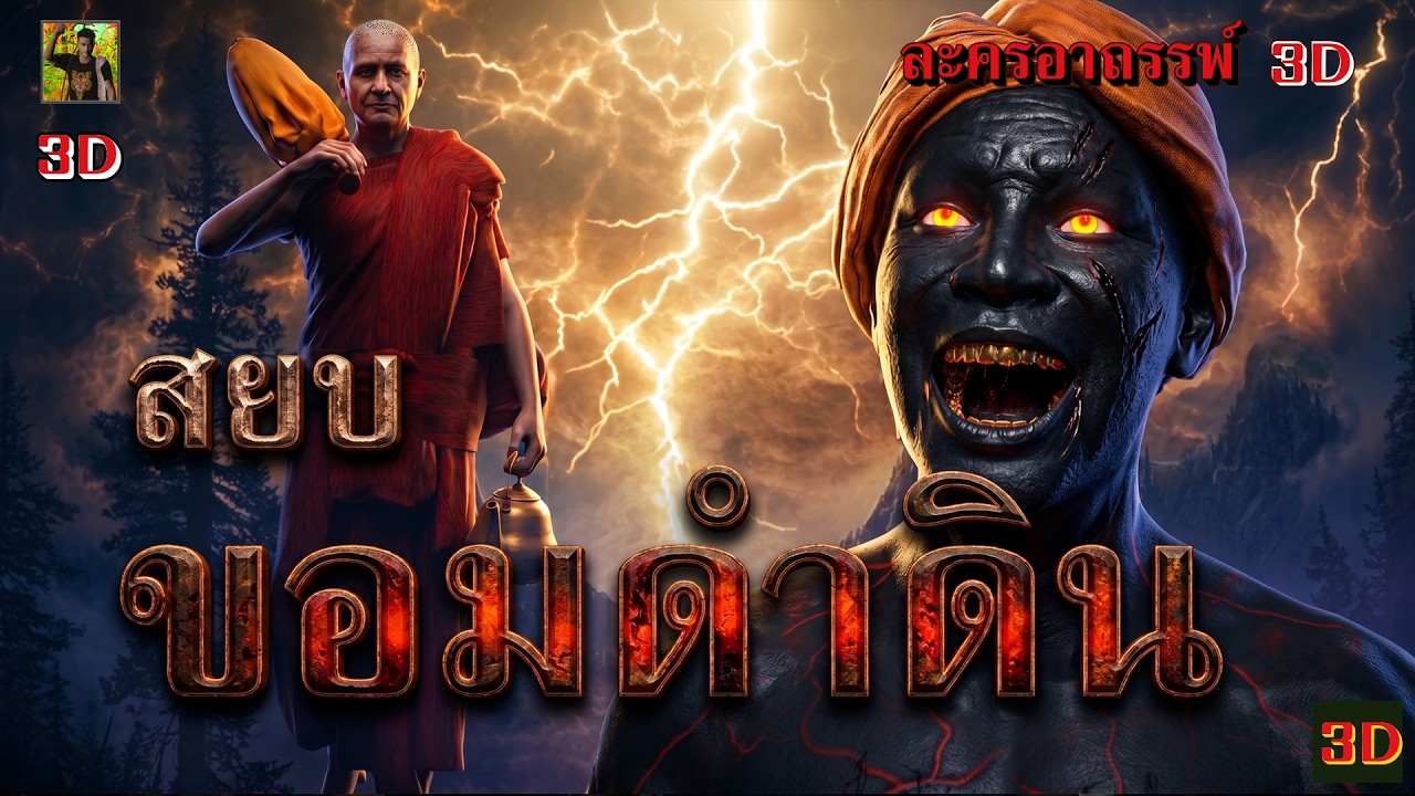 หลวงพ่อจันทร์ สยบ ขอมดำดิน | อาถรรพ์ 3D