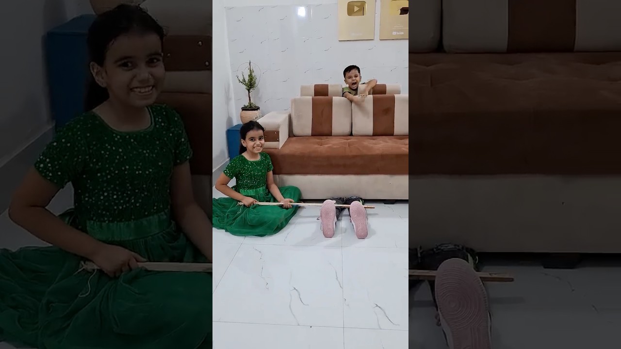 Tanya and Heera pranked with papa 😇😱😂 #seemalamba