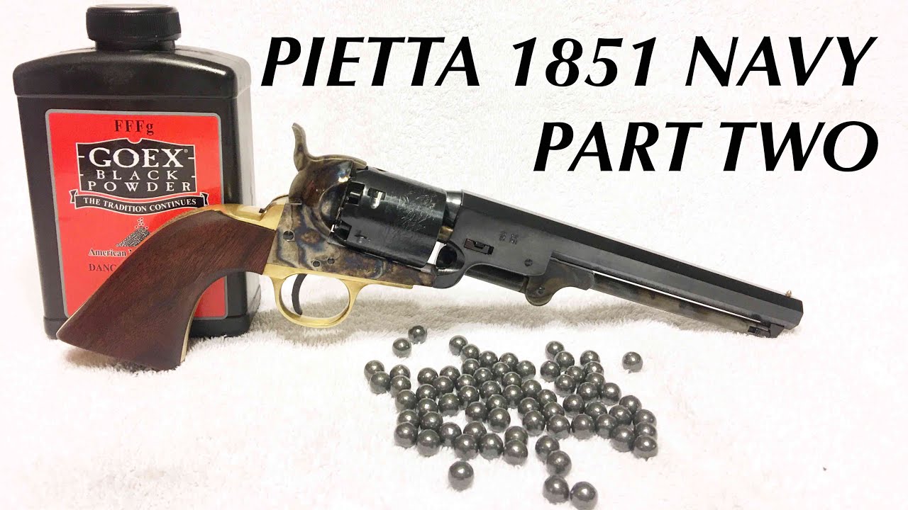 Pietta 1851 Navy. Часть вторая: больше стрельбы и правильная разборка