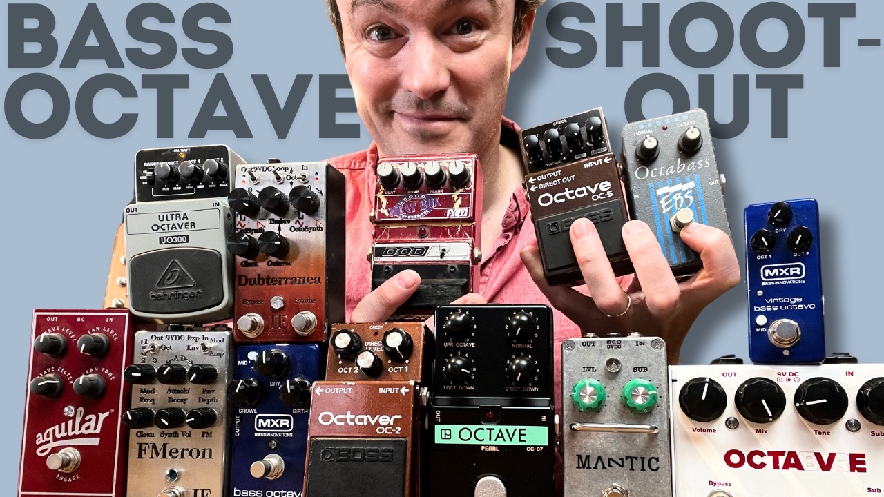 Bass Octave pedal Shootout | What's Your Favorite Octaver?