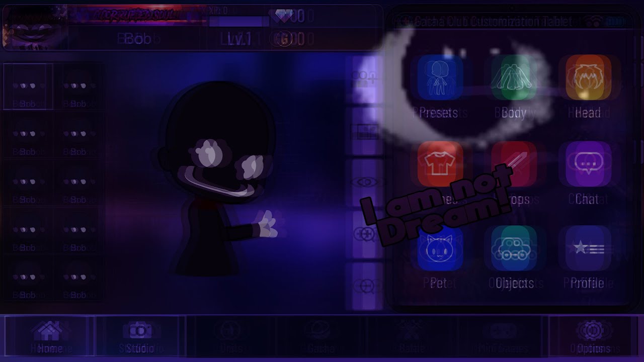 GACHA CLUB CREEPY FRIDAY NIGHT FUNKIN BOB GLITCH!!