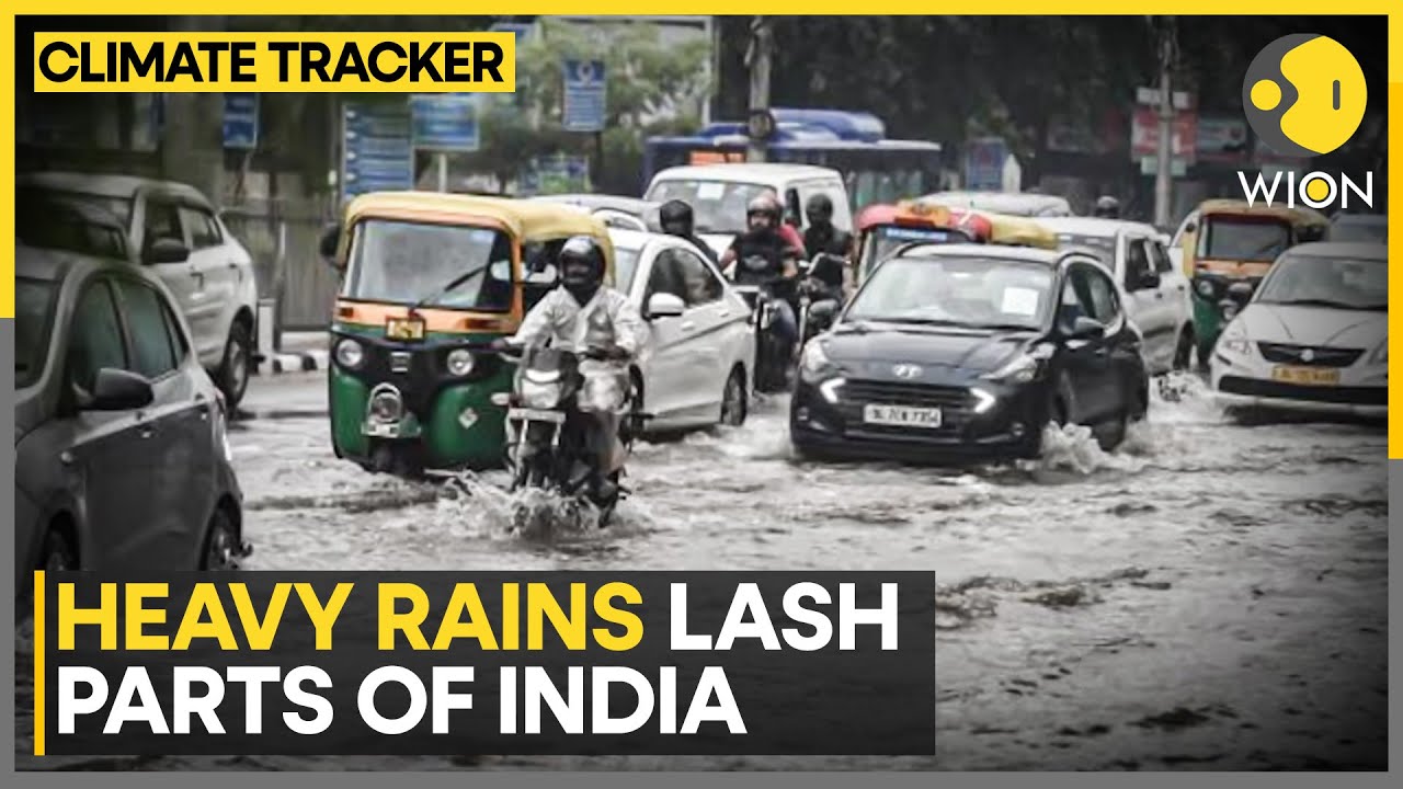 Delhi Rains: Massive Dust Storm & Heavy Rainfall Sweeps Through Northern India | WION