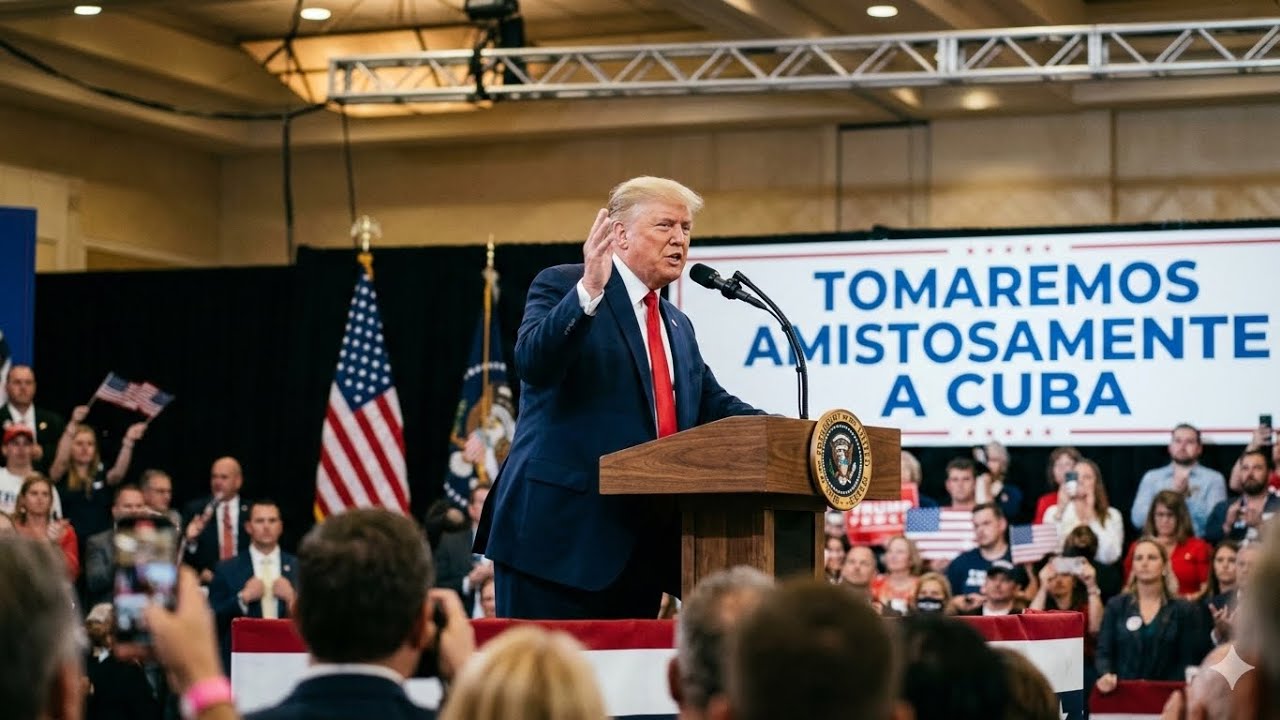 🚨TOMAREMOS A CUBA “AMISTOSAMENTE” 👉🏼Dijo Donald Trump. MIKE HAMMER, afirma que CUBA LIBRE EN 2026.🚨