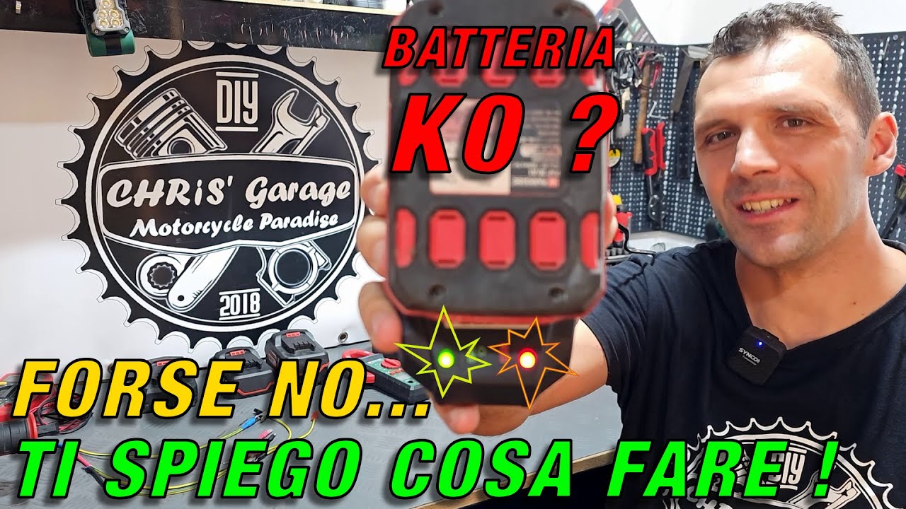 Entrambi i led lampeggiano e La batteria non carica ? FAI QUESTA PROVA !