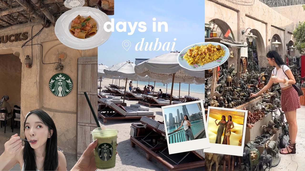 迪拜Dubai Solo Trip!! 被烫晕了🥵 世界最高建筑Burj Khalifa下与自己共渡晚餐| StephyYiwen