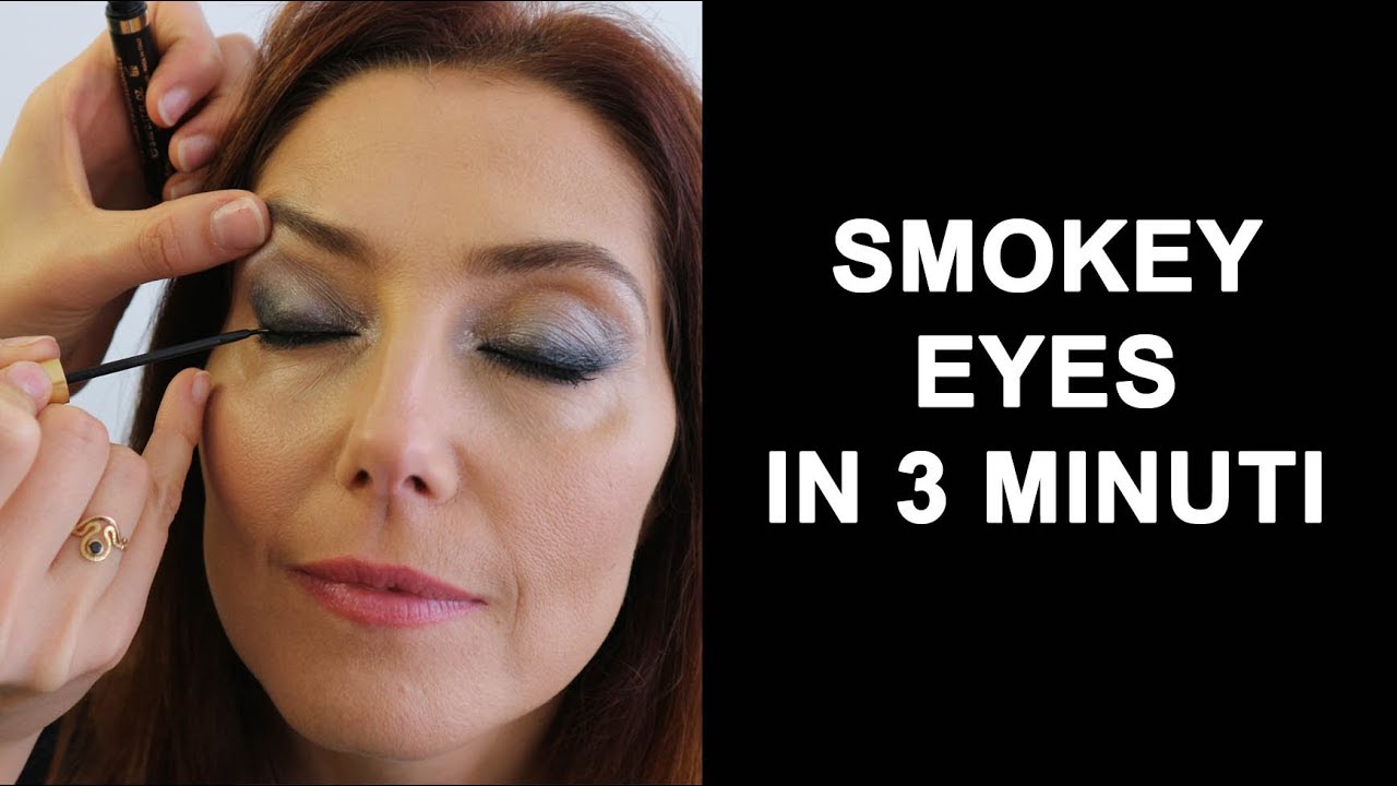 Tutorial smokey eyes in 3 minuti