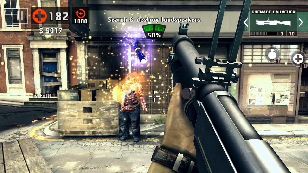 Dead Trigger 2 - All Weapons in One Mission