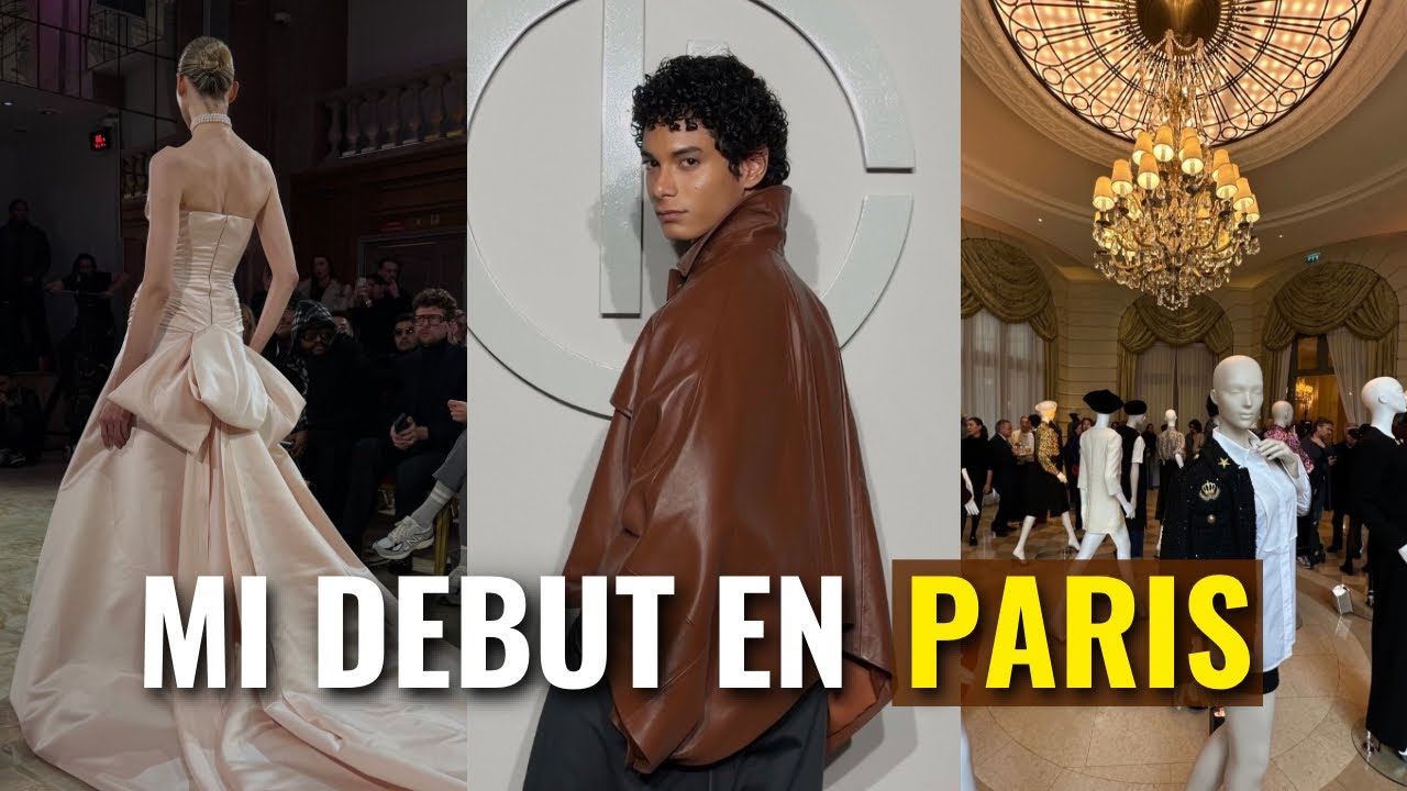 Paris Fashion  Week: Fui invitado a mi primer desfile de ALTA COSTURA 🥹✨