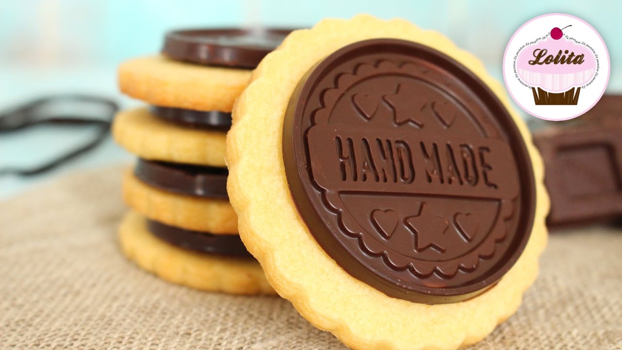 Receta de galletas de mantequilla con vainilla y chocolate | Galletas petit ecolier | Sin huevo