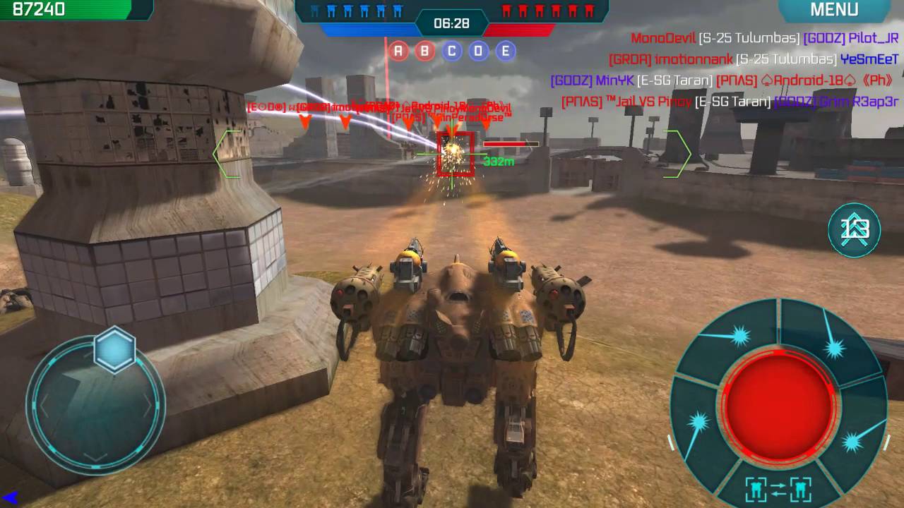 Walking War Robots - Who called SNIPER CONTROL? - Clan Battle