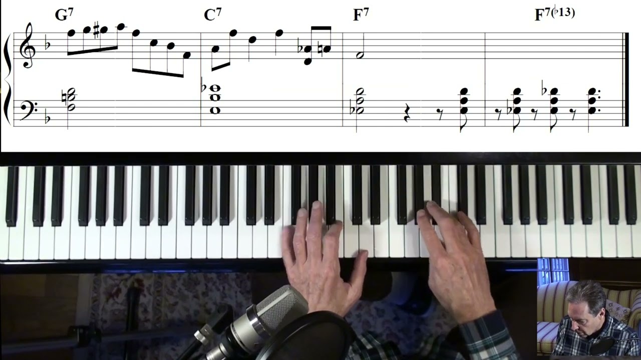 Charlies Blues (8 bar) - Vince Guaraldi 🎹 Jazz Piano College