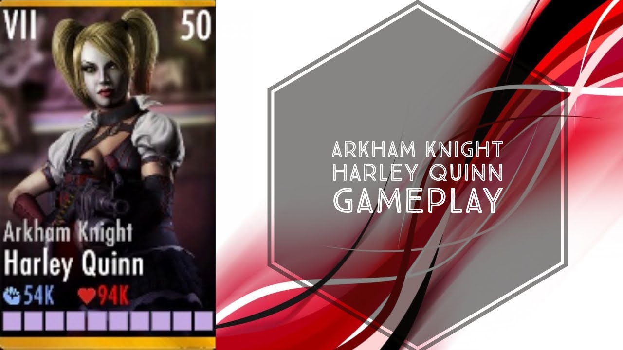 Injustice Gods Among Us Arkham Knight Harley Quinn Elite VII