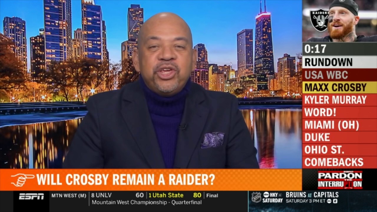 Pardon the Interruption | Michael Wilbon UPDATES on Maxx Crosby to Cowboys; Kyler Murray to Vikings