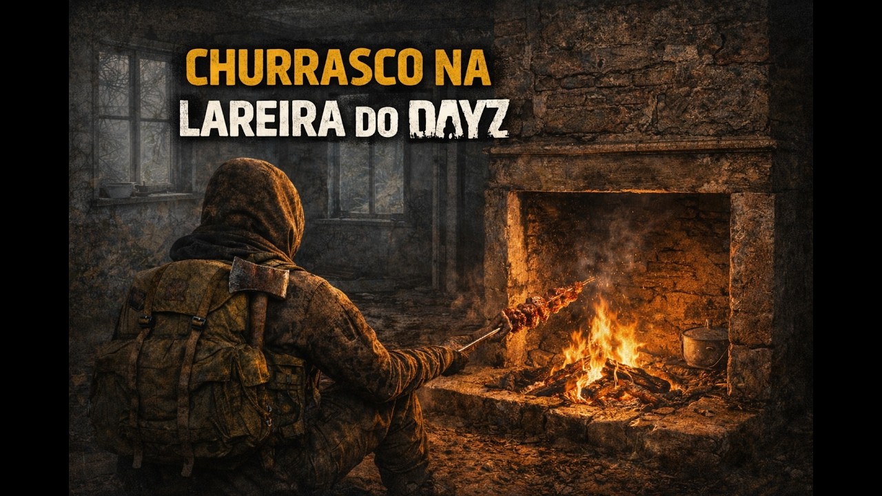 Mudinho fazendo um churrasco dayz