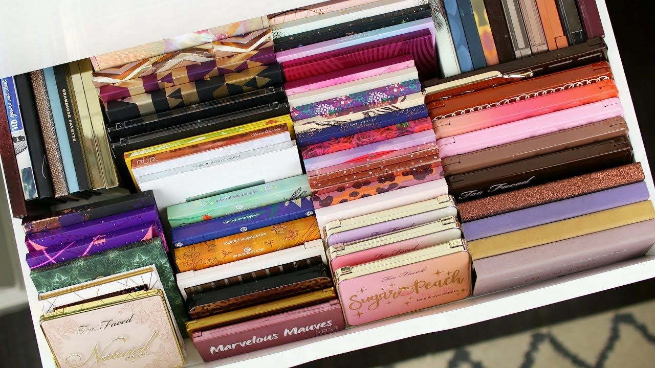 MY EYESHADOW PALETTE COLLECTION 2019!
