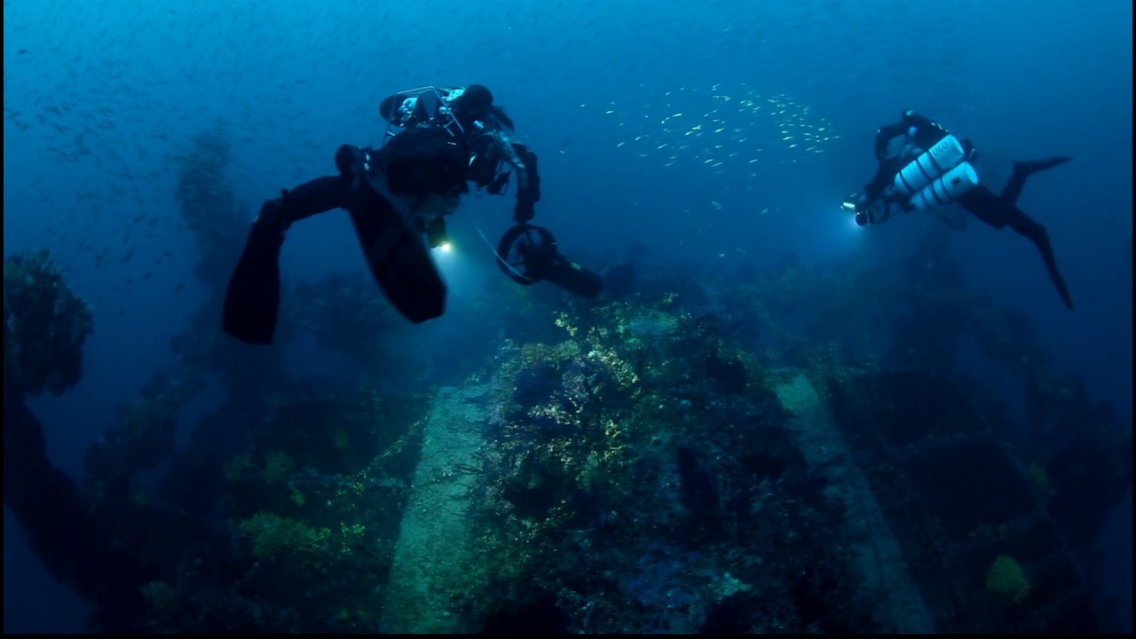 Michel N. Maris / 80m Deep Upright Shipwreck