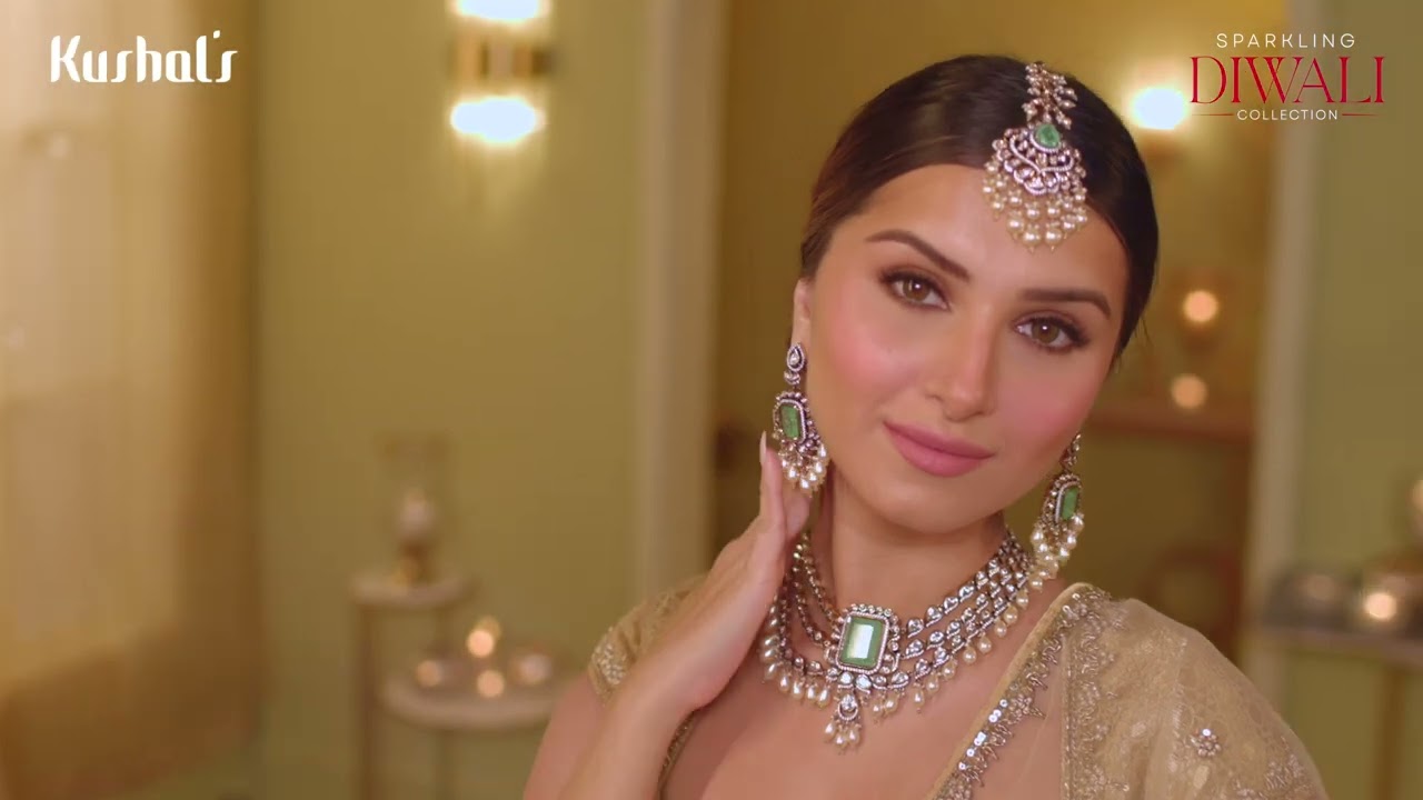 Queenly Diwali Kundans loved by Tara Sutaria | Kushal's Fashion Jewellery