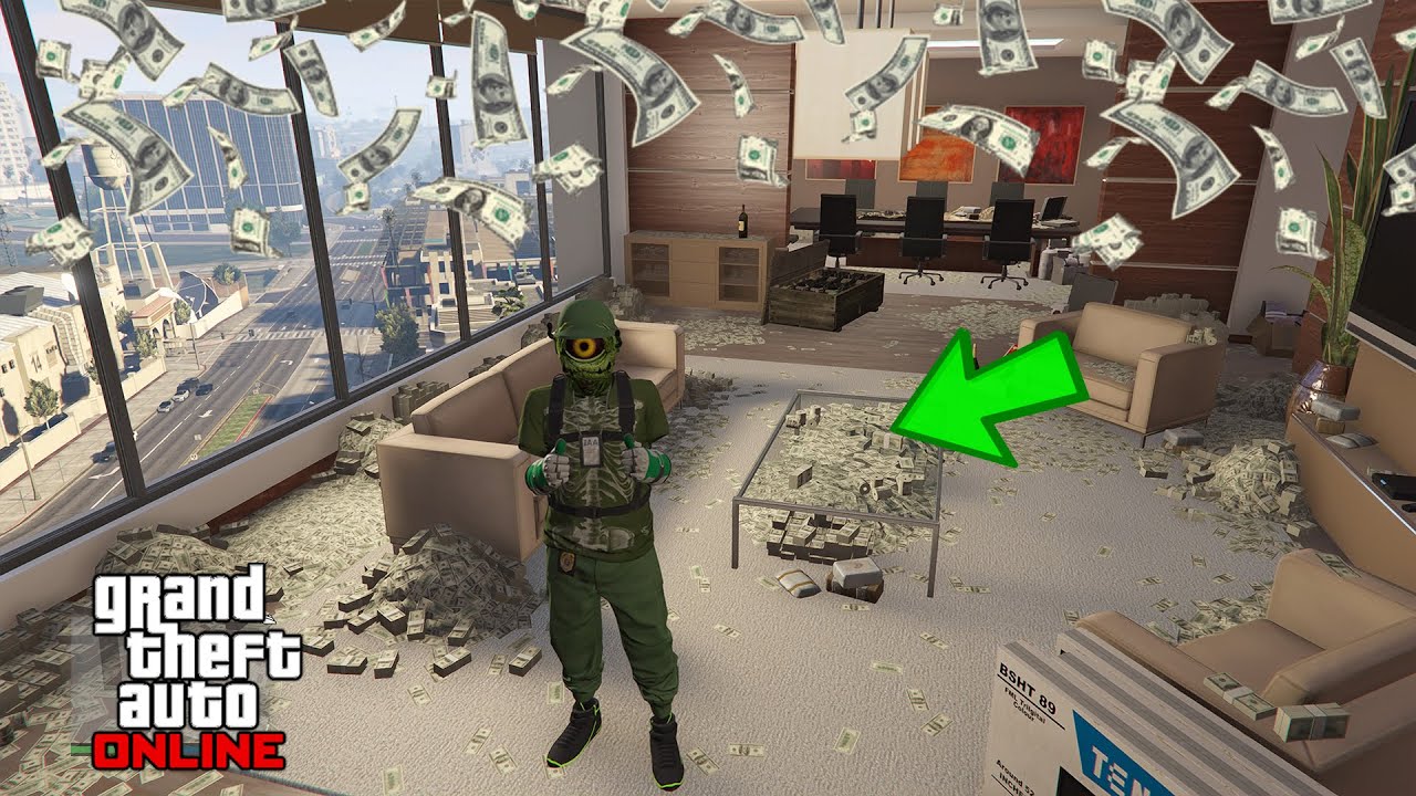 How To Fill Up CEO Office With MONEY!💲💲💲 | GTA Online Help Guide