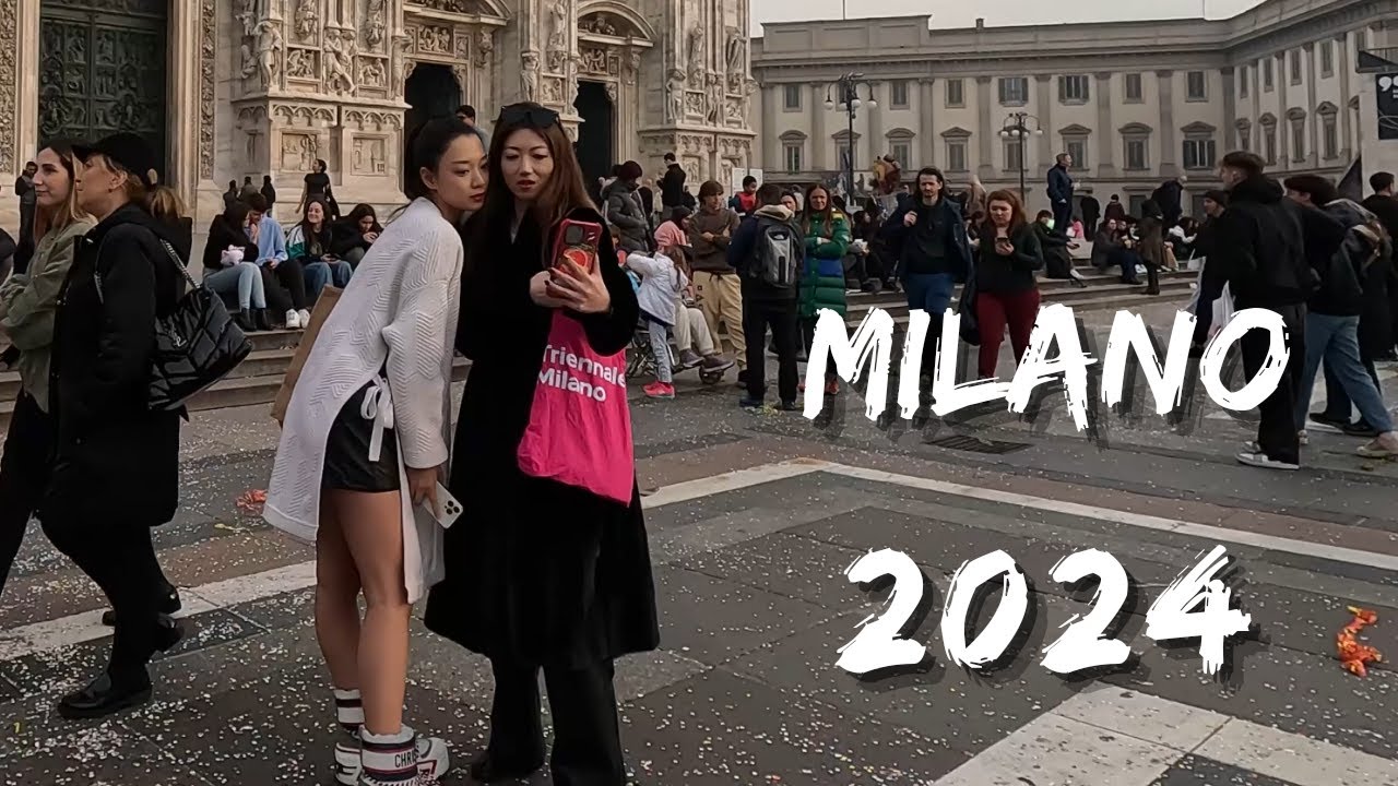 Milan walking Tour, Amazing city/Evening Walk 2024!#milan #walkingtour