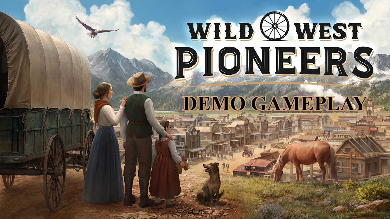 BANISHED x FROSTPUNK x YEEHAW = Wild West Pioneers - Demo Gameplay
