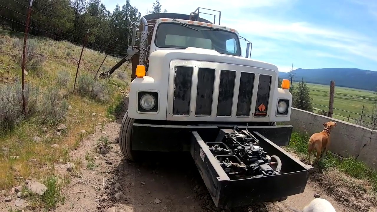 Fixing broken tie rods.