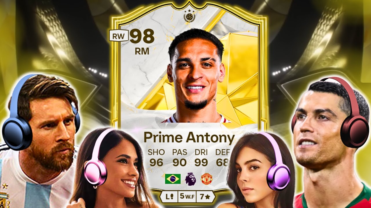 Messi & Ronaldo FC 25 PACK OPENING with Antonela & Georgina!