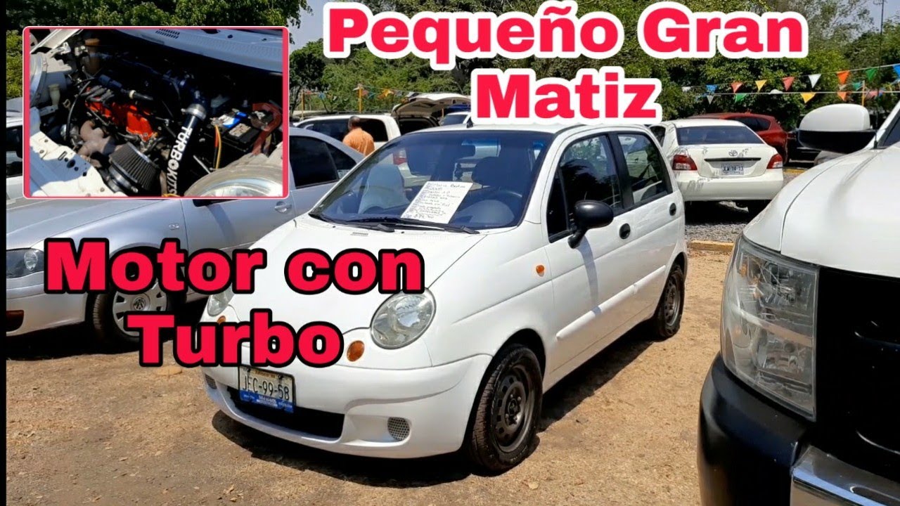 pontiac matiz motor 1.0 lts Turbo autodinamico lo están vendiendo en tianguis Guadalajara
