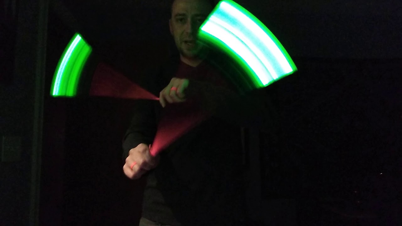 glowsticking basic wrap combo tutorial