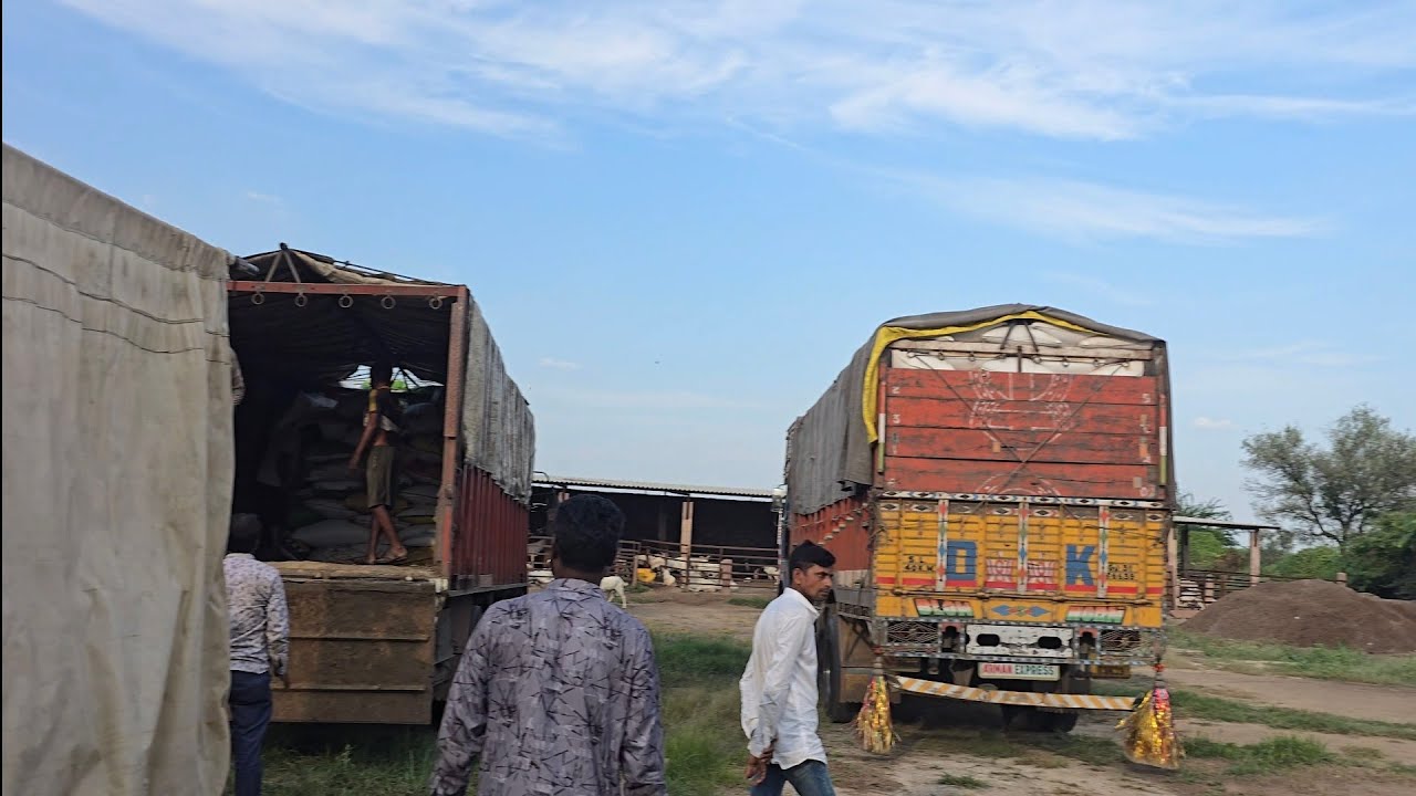Ek Sath 2 Gaadi Load Quality Maal RJ Goat Farm To Gujrat. 