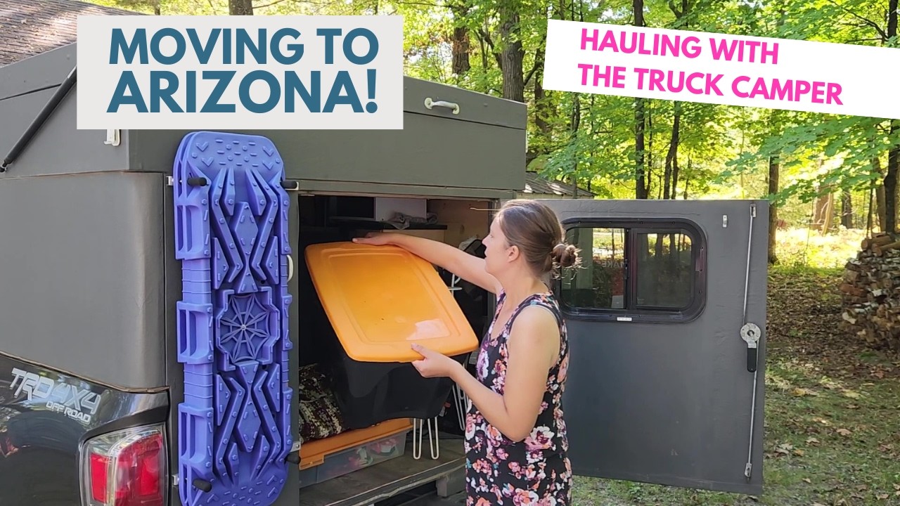 Moving to AZ: Can the Truck Camper Fit my Boxes?