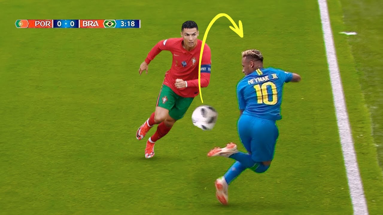 Cristiano Ronaldo VS Neymar J&uacute;nior ● Skills & Goals Battle