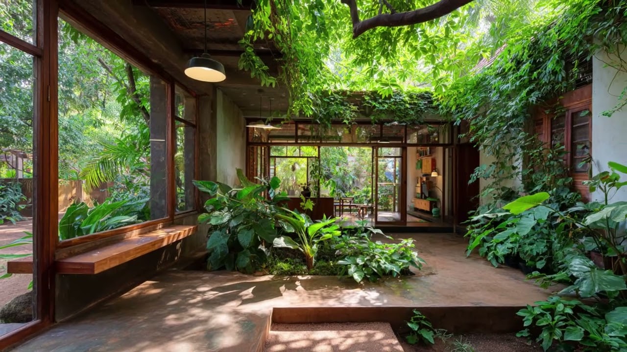 Why U-Shaped Courtyard Homes Are Everywhere 🌿 Rustic Stone & Wood Farmhouse Magic
