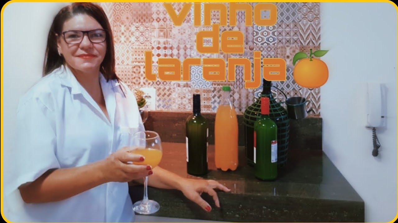 Como fazer vinho de laranja!