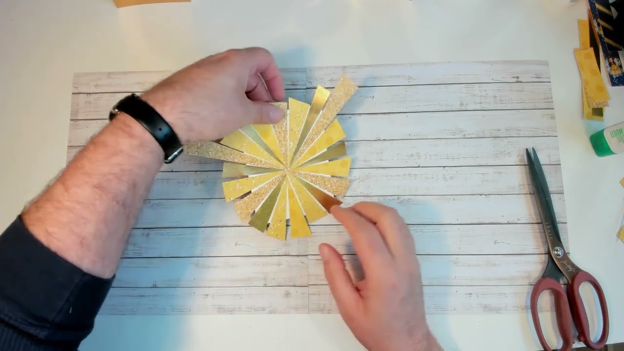 Make a Sunburst Card featuring Once Upon A Time Collections