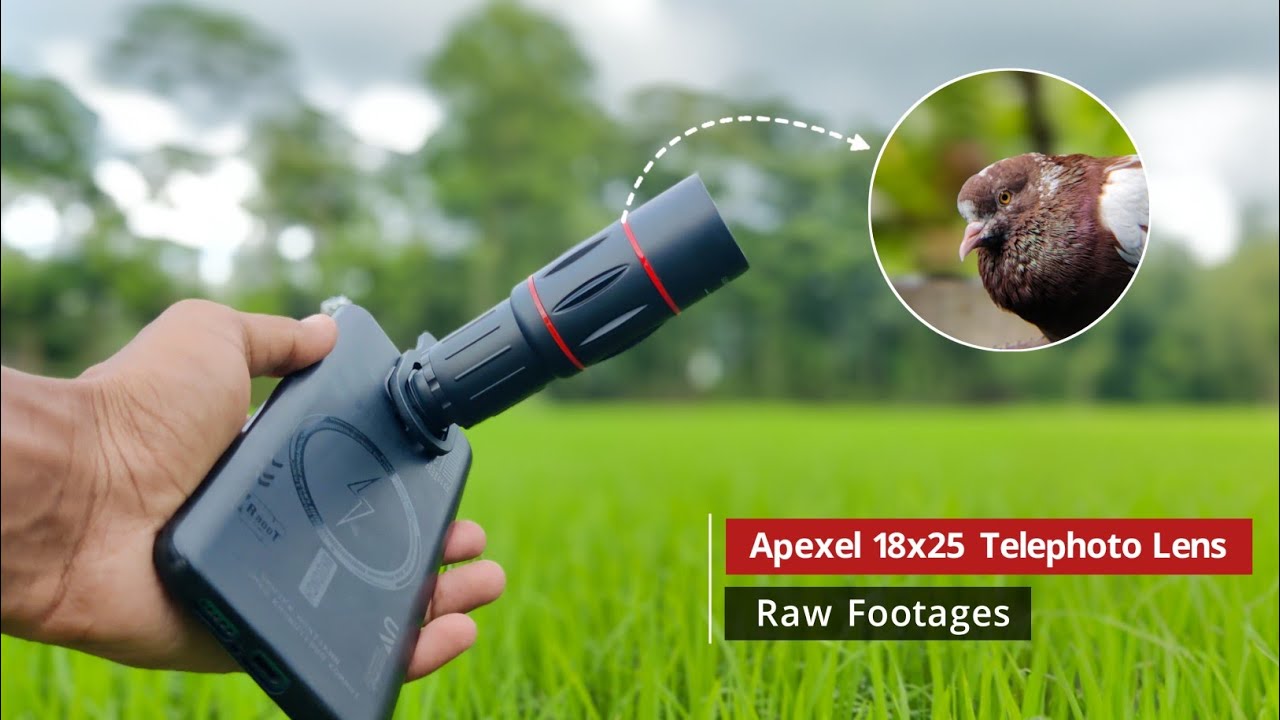 Apexel 18x25 Zoom Lens | Mobile Telephoto Lens
