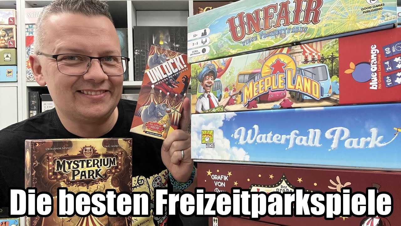 Die besten Spiele zum Thema Freizeitpark - Was lohnt sich als Brettspiel?