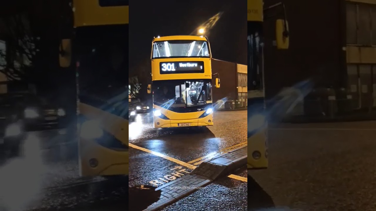Bus &Eacute;ireann: Route 301 | Enviro400ER PAD135 | Liddy Street, Limerick City | 1/3/2023