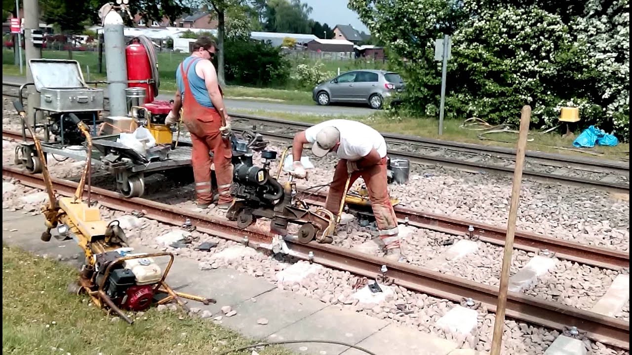Schienen schleifen