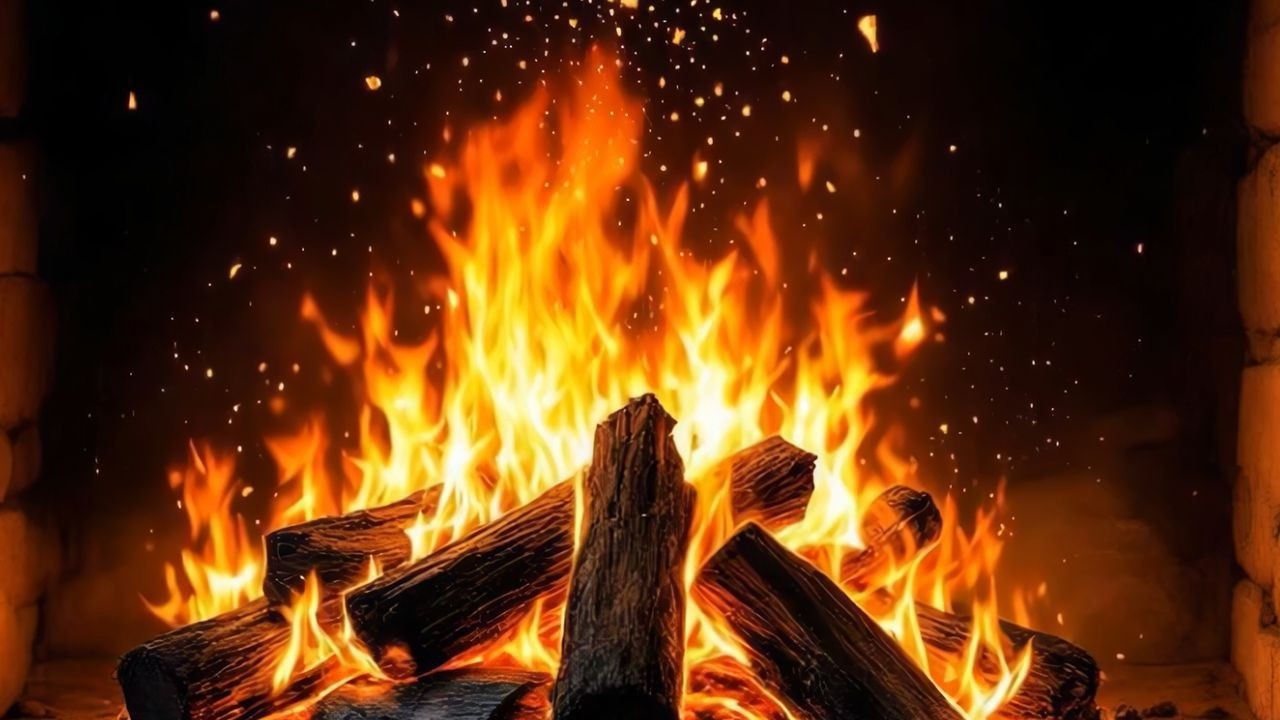 🔥 Fogata Acogedora | Crepitante Fuego para Meditación y Paz