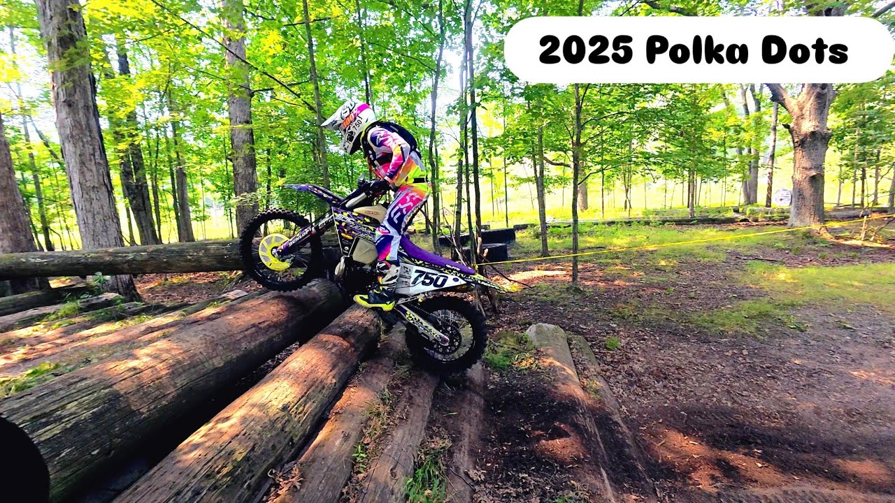 2025 Polka Dots Hare Scramble | Dirt Bike Racing in Michigan #DirtBikeRacing