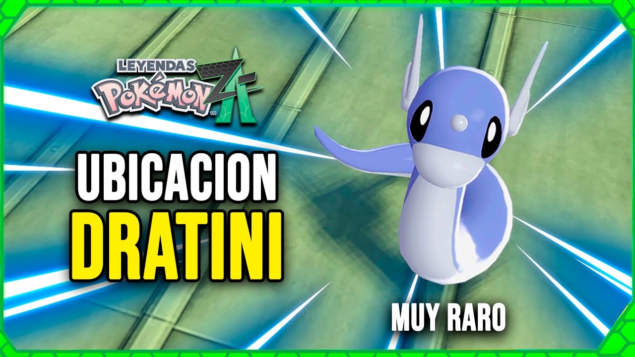 ✨C&oacute;mo Conseguir Pronto a DRATINI en Leyendas Pok&eacute;mon Z-A (+Dragonair y Dragonite)