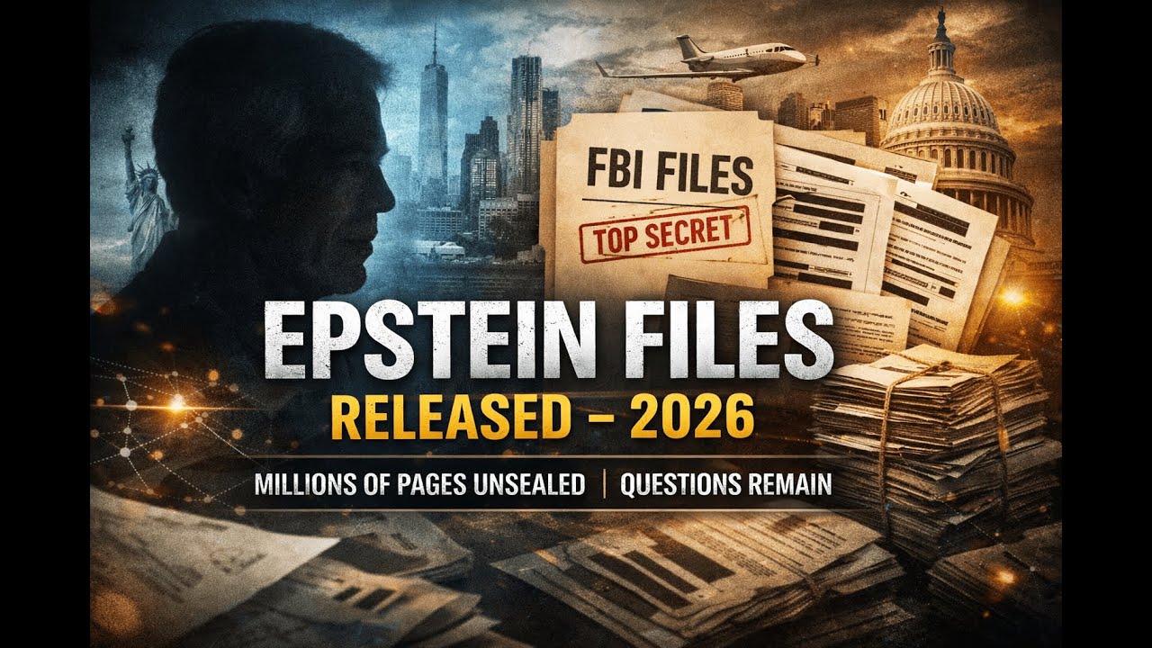 Jeffrey Epstein FBI Files 2026: New Evidence Revealed | Epstein Files Released | FBI Evidence