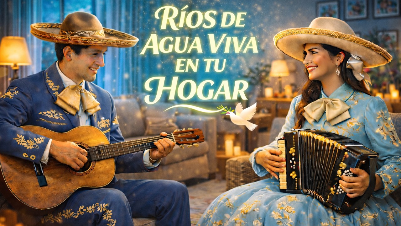 ¡RÍOS DE AGUA VIVA EN TU HOGAR! Rancheras Cristianas con Mariachi 🌊